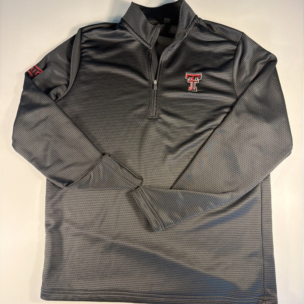Texas Tech Red Raiders Under Armour Pullover Men's Gray Used L